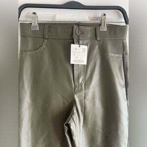 BNWT ZARA Faux Leather Pants